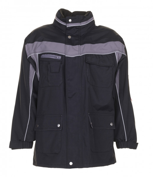 Allwetterjacke Plaline schwarz/zink