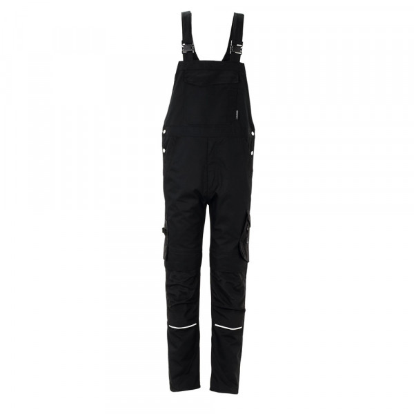 Latzhose Norit schwarz
