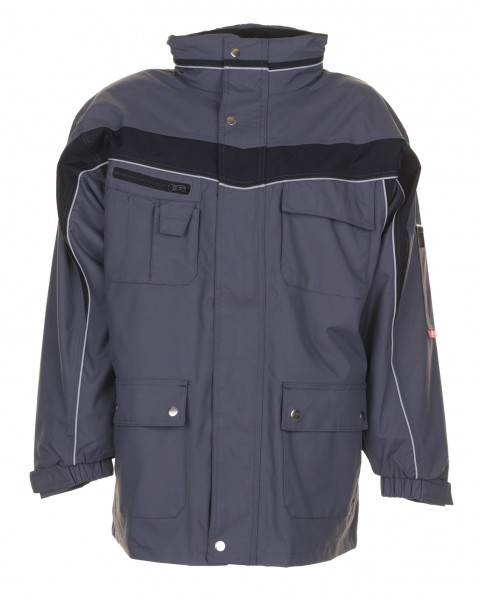Allwetterjacke Plaline schiefer/schwarz