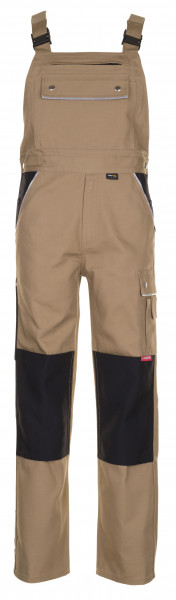 Latzhose Canvas 320 beige